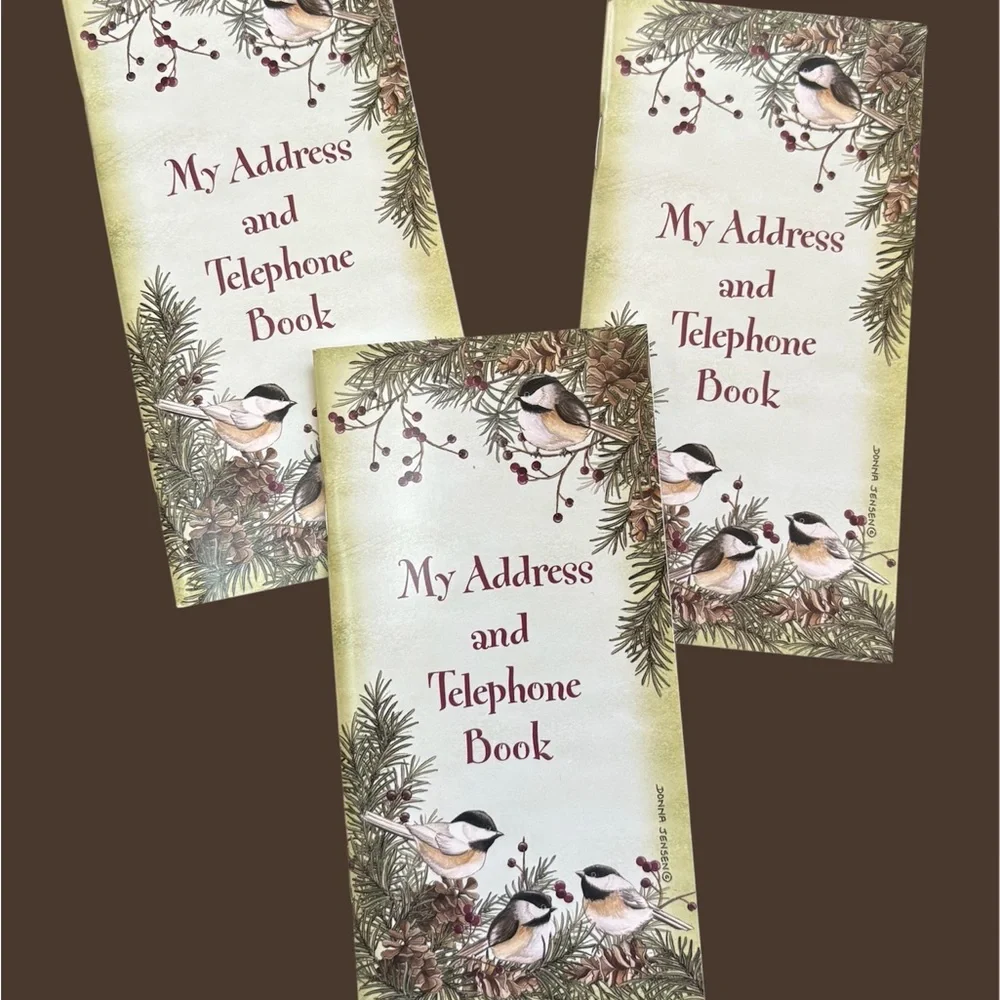 Chickadees address book new